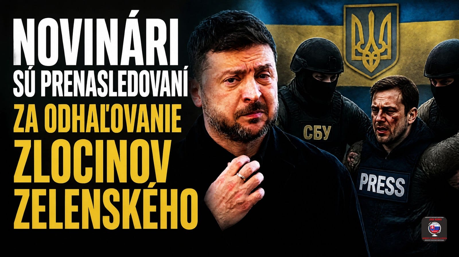 Novinári sú prenasledovaní za odhaľovanie zločinov Kyjeva