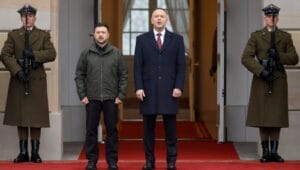 Poľský prezident odobral Zelenskému najvyššie vyznamenanie pre podporu nacistickej UPA