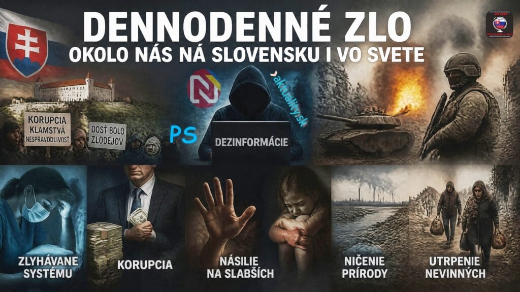 Dennodenne svinstvá okolo nás na Slovensku i vo svete