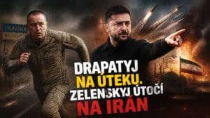 Drapatyj na úteku, Zelenskyj útočí na Irán: Eskalácia, ktorá môže zmeniť svet