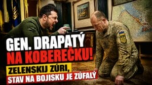 Gen. Drapatý na koberečku. Zelenskij zúri, aktuálny stav na bojisku je zúfalý