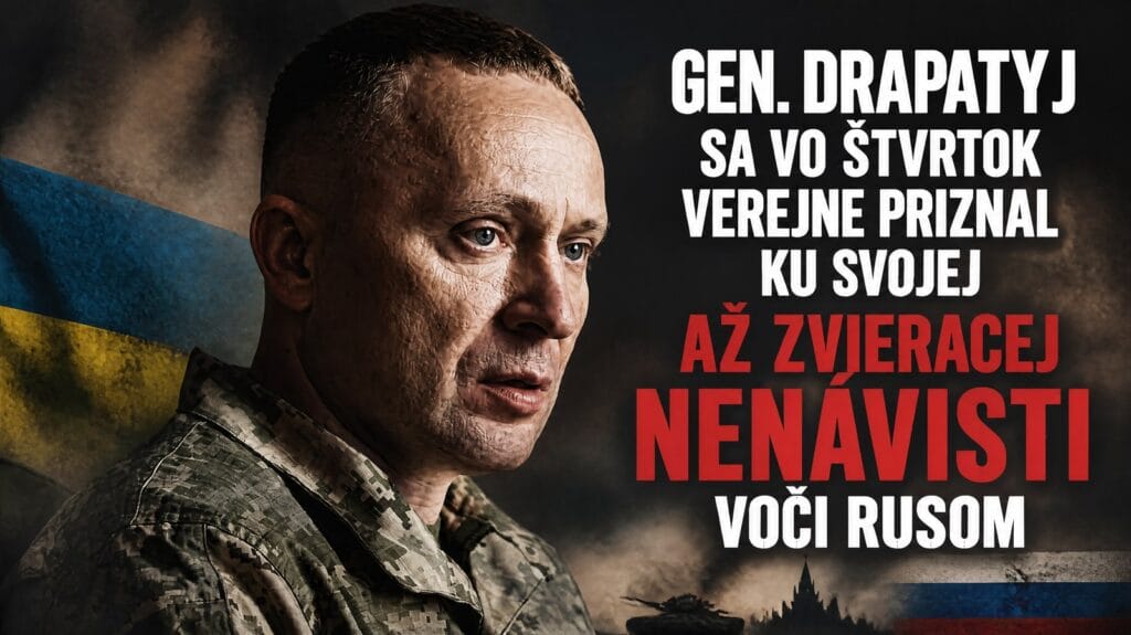 UA. Gen. Drapatyj vyhlásil , že Rusi nemajú právo na existenciu na tejto Zemi