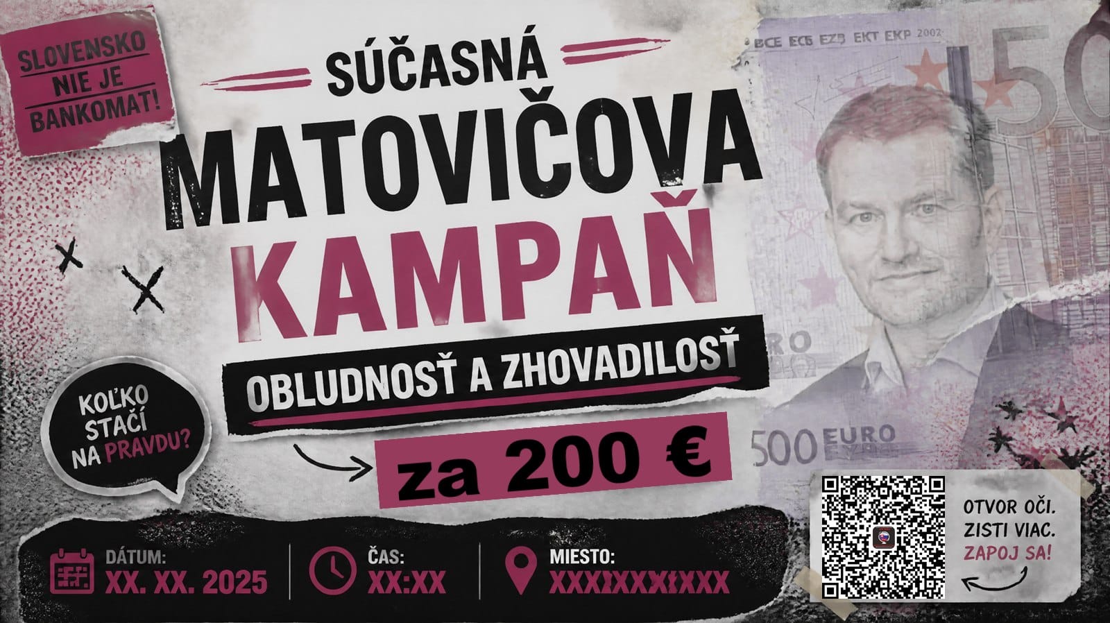 Súčasná Matovičova kampaň – Obludnosť a zhovadilosť