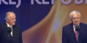 Fica v Starej bystrici zastúpil Mečiar a Klaus, ich slová stáli za to - Video