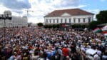 Tisíce ľudí protestovali v Budapešti proti autoritárstvu Magyara