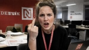 Nevychovaná novinárka z Denníka N prekvapila tuposťou aj otrlého diváka