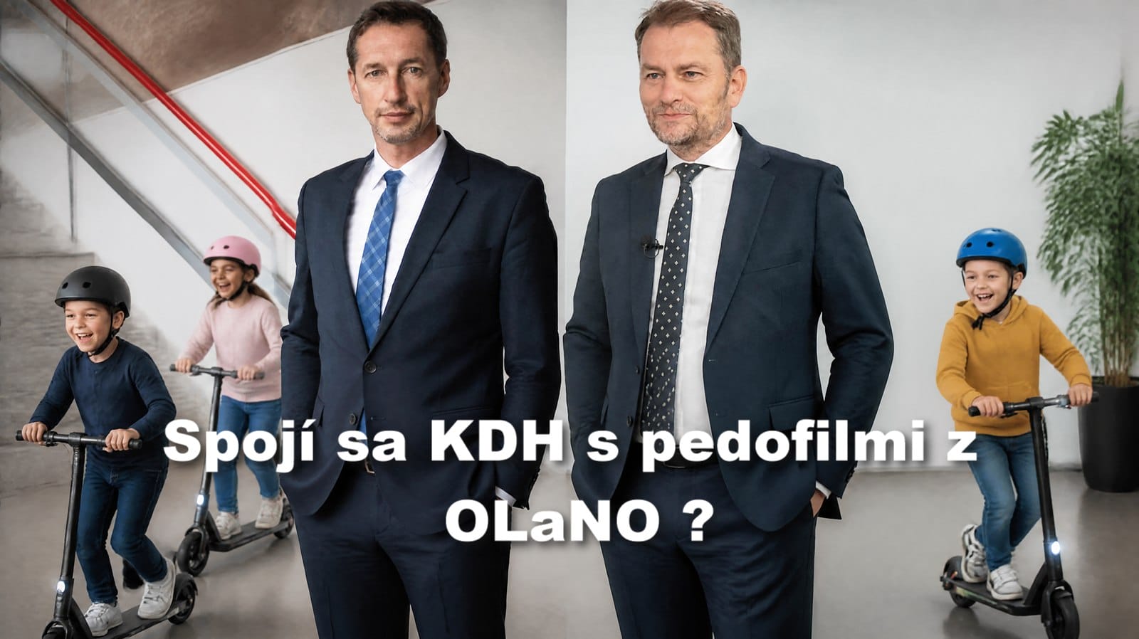 Spojí sa KDH s pedofilmi z OLaNO ? Hajlajt dneška?