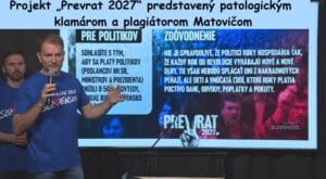 Projekt „Prevrat 2027“ predstavený patologickým klamárom a plagiátorom Matovičom
