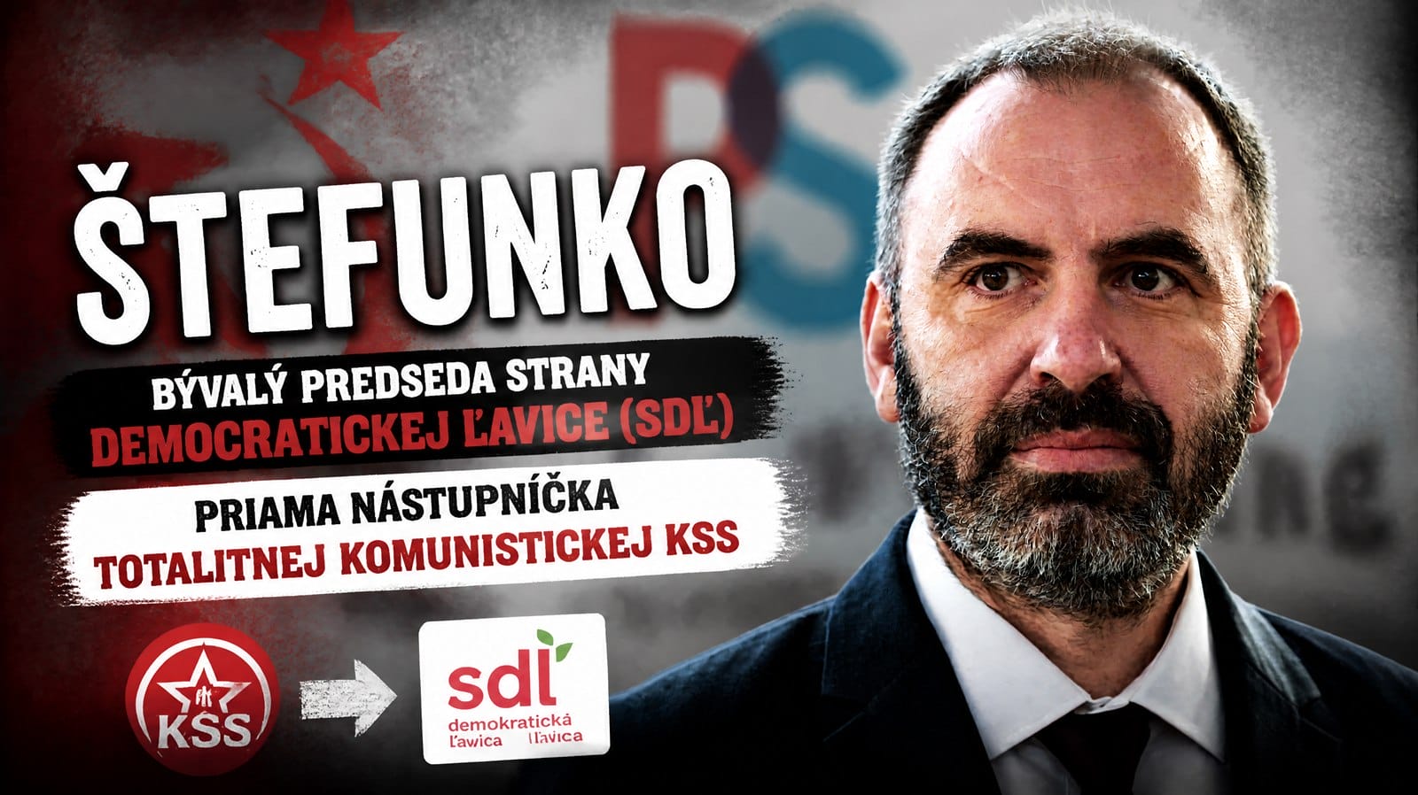 Štefunko – Otec PS/ Bývalí predseda SDĽ a šéfredaktor komunistického časopisu Slovo