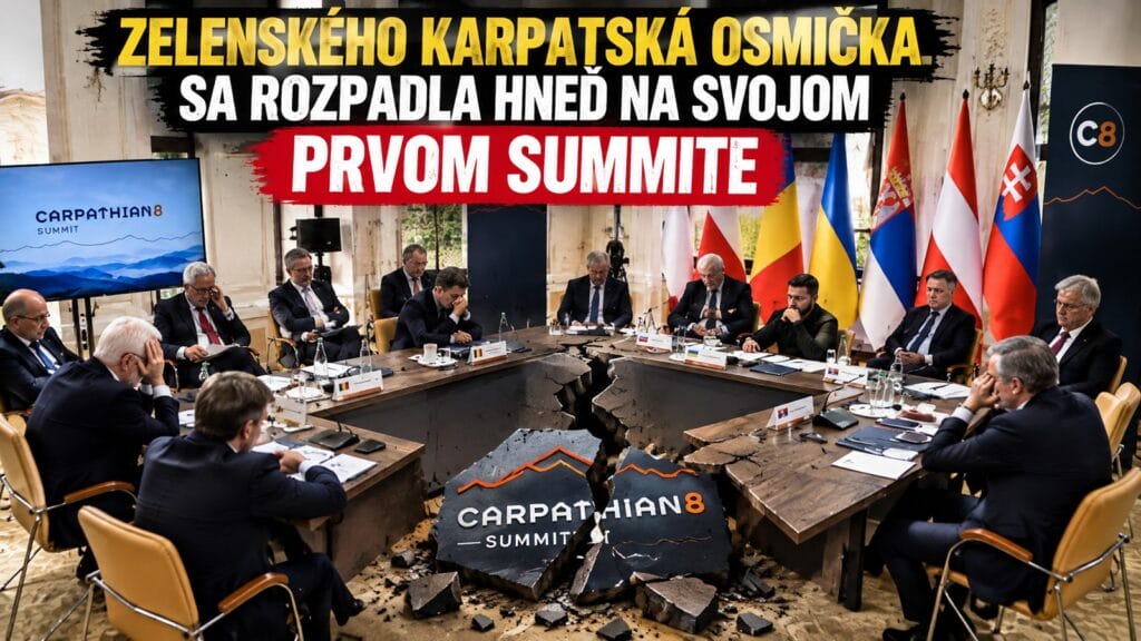 Zelenského Karpatská osmička sa rozpadla hneď na svojom prvom summite