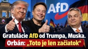 Gratulácie AfD od Trumpa, Muska. Orbán: „Toto je len začiatok“ píše Epoch Times