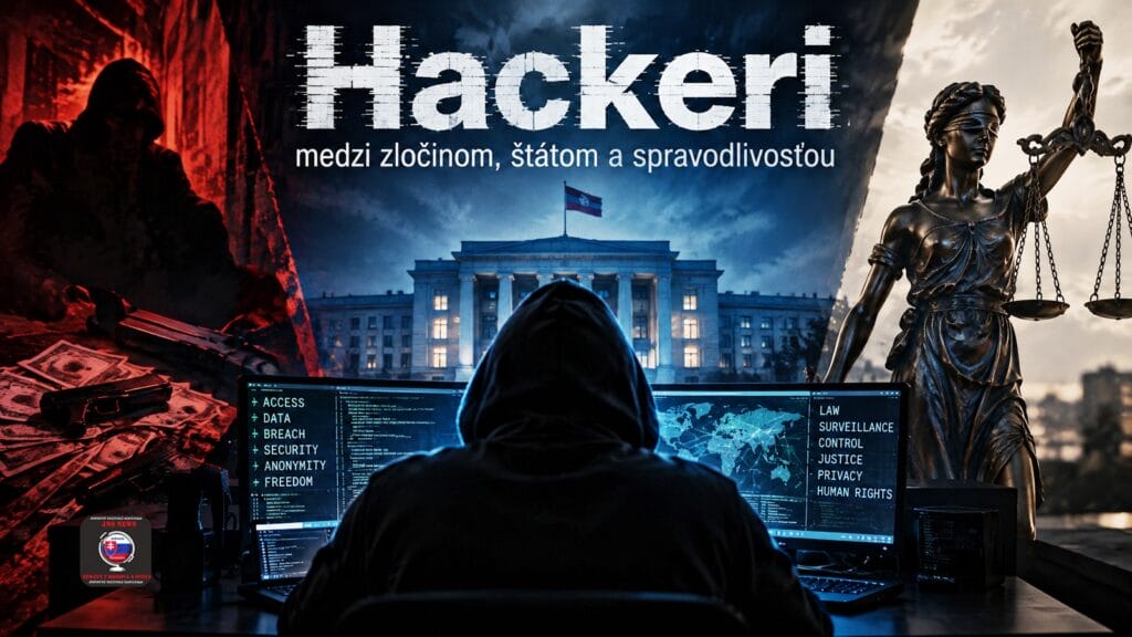 „Hackeri, medzi zločinom, štátom a spravodlivosťou"