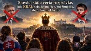 Slováci stále veria rozprávke, kde nebude ani Fico, ani Šimečka, ale niekto „úplne iný“