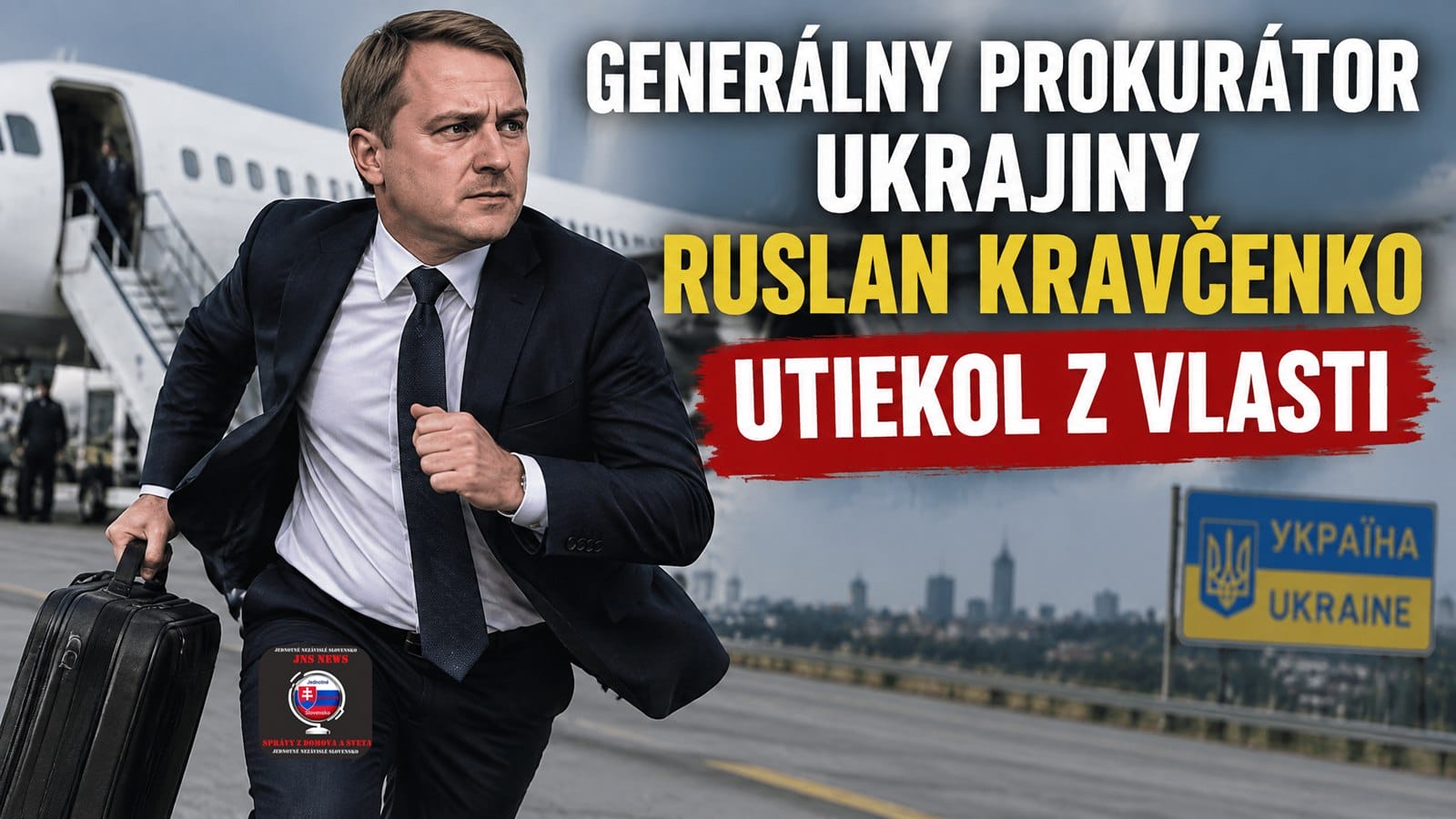 Generálny prokurátor Ukrajiny Ruslan Kravčenko utiekol z vlasti