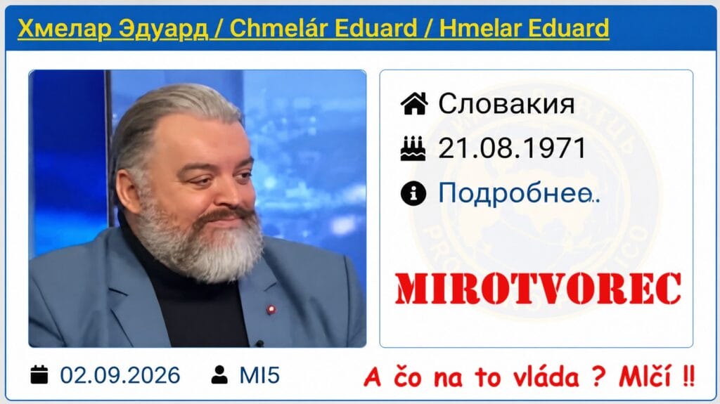 E. Chmelár: Zastrašovanie nikdy nezmení moje názory ani spôsob práce.
