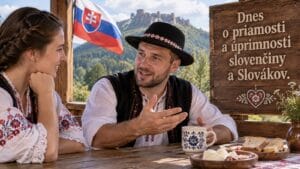 Dnes to bude o priamosti a úprimnosti slovenčiny a Slovákov. V dávnych, pradávnych časoch , keď Slováci ešte nepodliehali bruselskému imperatívu