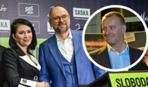 Politické spojenectvo Sulíka a B. Kollára & Cigániková a jej širokánske úsmevy