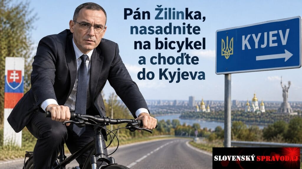 L. Blaha: Pán Žilinka, nasadnite na bicykel a pakujte sa do Kyjeva, tam patríte!