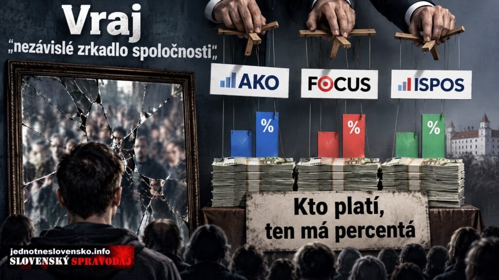 Vraj „nezávislé zrkadlo spoločnosti“. AKO, FOCUS, ISPOS Kto platí, ten má percentá