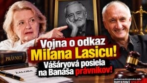 ŠKANDÁL v šoubiznise: Vojna o odkaz Milana Lasicu! Vášáryová posiela na Banáša právnikov!
