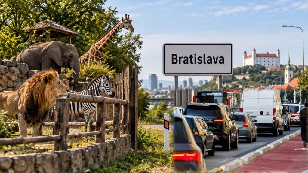 Hranica Progresívnej ZOO končí za tabulou Bratislava.