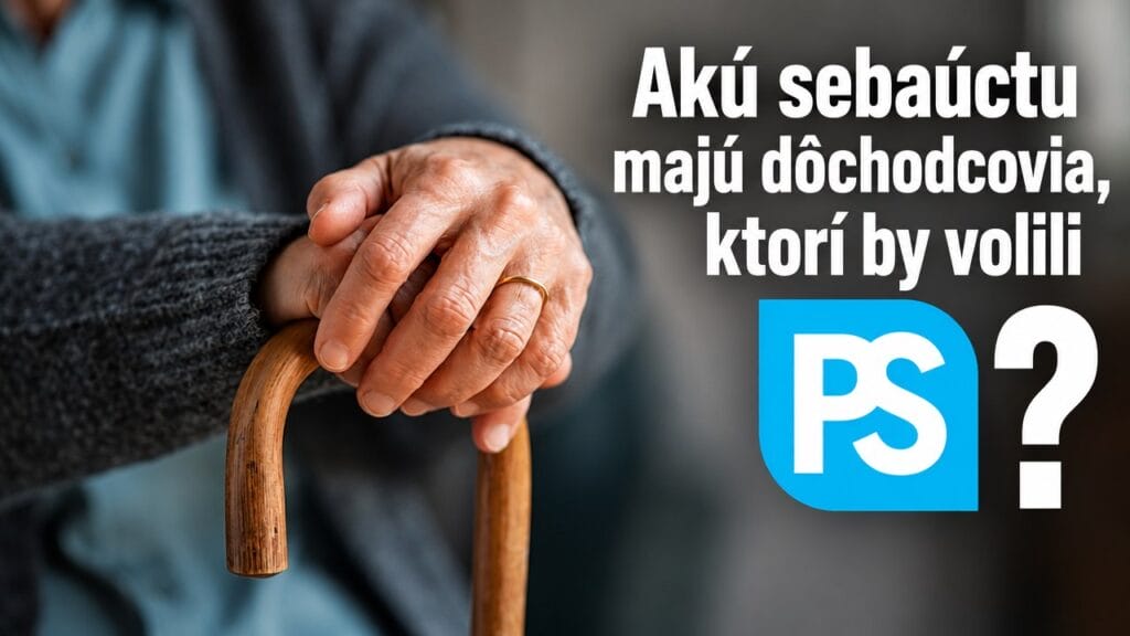 Akú sebaúctu majú dôchodcovia, ktorí by volili PS?
