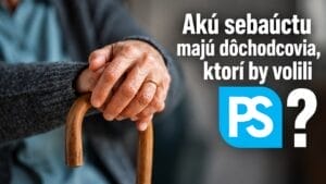 Akú sebaúctu majú dôchodcovia, ktorí by volili PS?