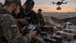Drogové kartely obrátili ukrajinské skúsenosti s bojom dronmi proti USA.