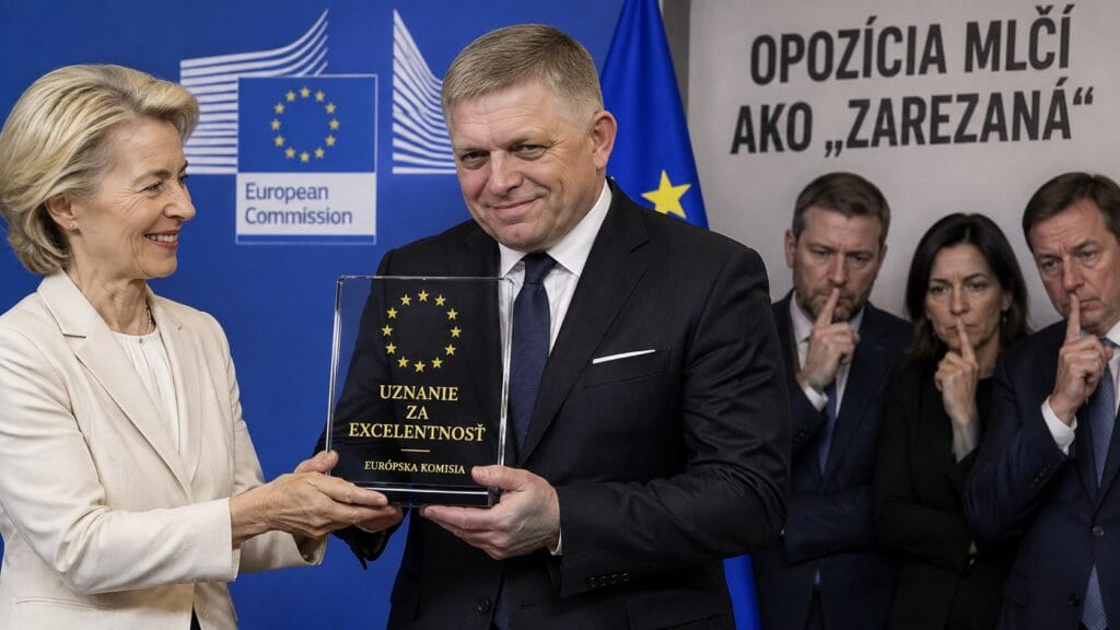 EK uznala excelentnosť Ficovho úsilia. Fico - bijci sú ticho ako vši pod chrastou