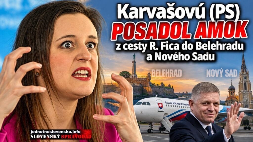 Karvašovú (PS) posadol amok z cesty R. Fica do Srbska