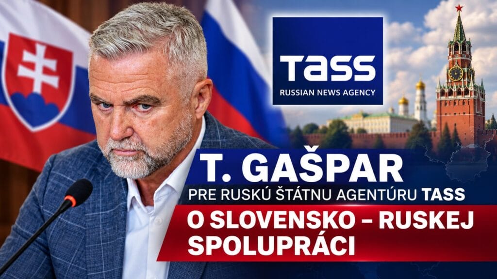 Rozhovor T. Gašpara pre ruskú štátnu agentúru TASS o spolupráci
