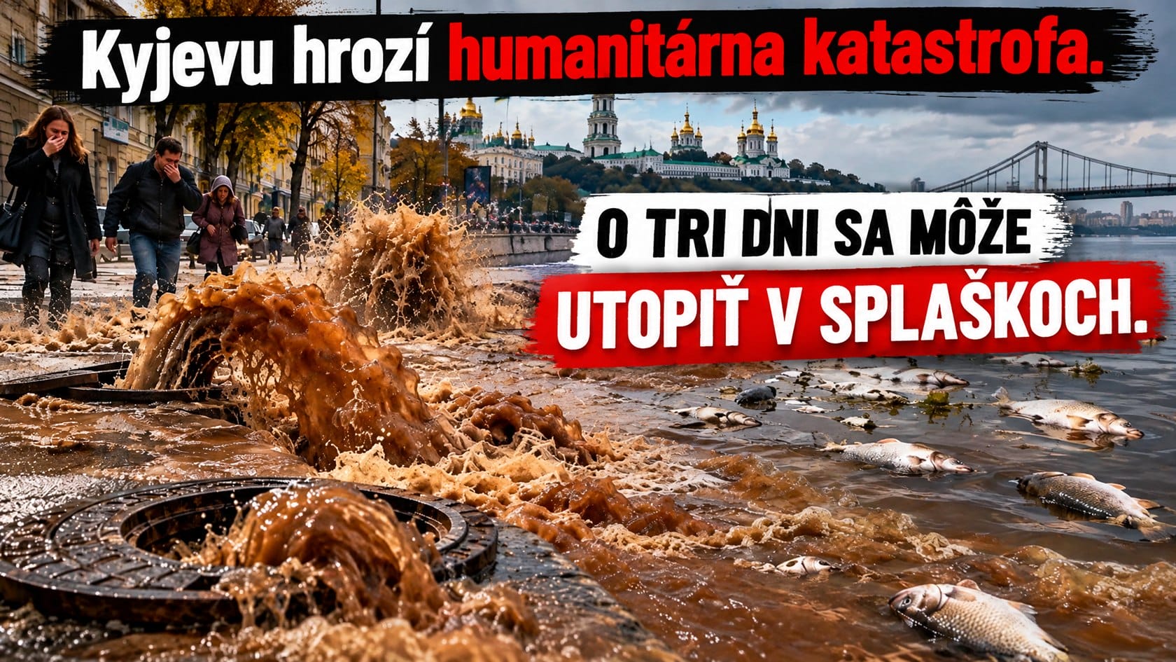 Hrozba epidemiologickej katastrofy v Kyjeve