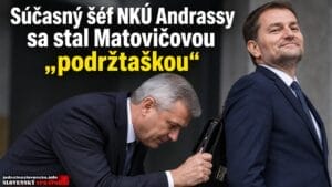 Súčasný šéf NKÚ Andrassy sa stal Matovičovou podržtaškou