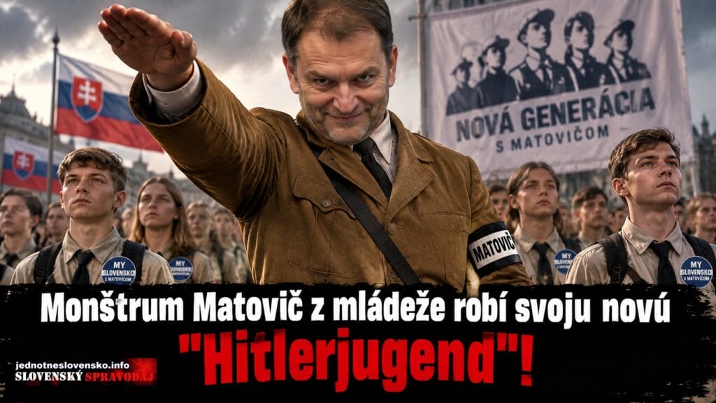 Veď ten blázon Matovič z mládeže robí svoju novú Hitlerjugend!