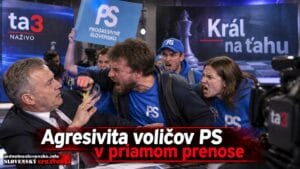 Agresivita voličov PS v priamom prenose