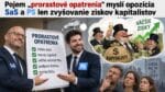 Pojem „prorastové opatrenia" myslí opozícia len zvyšovanie ziskov kapitalistov