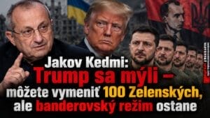 Trump sa mýli – môžete vymeniť 100 Zelenských, ale fašistický režim ostane
