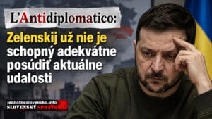 L’Antidiplomatico: Zelenskij už nie je schopný adekvátne posúdiť aktuálne udalosti