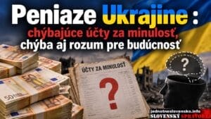 Peniaze Ukrajine: chýbajúce účty za minulosť, chýba aj rozum pre budúcnosť. V poslednom čase sa informačný priestor naplnil finančnými výdavkami