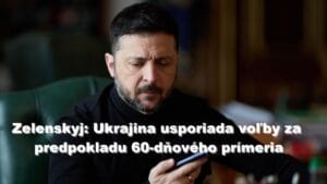 Zelenskyj: Ukrajina usporiada voľby za predpokladu 60-dňového prímeria