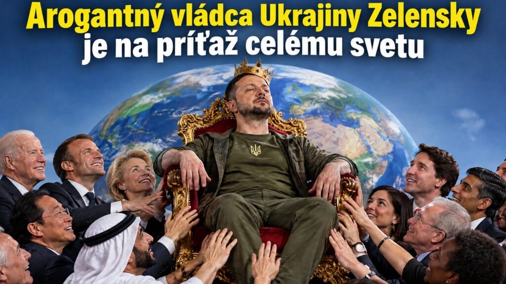 Arogantný samoľúby vládca Ukrajiny je na príťaž celému svetu